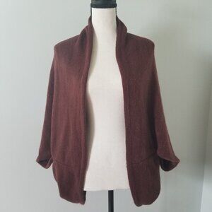 Brown shrug sweater O/S